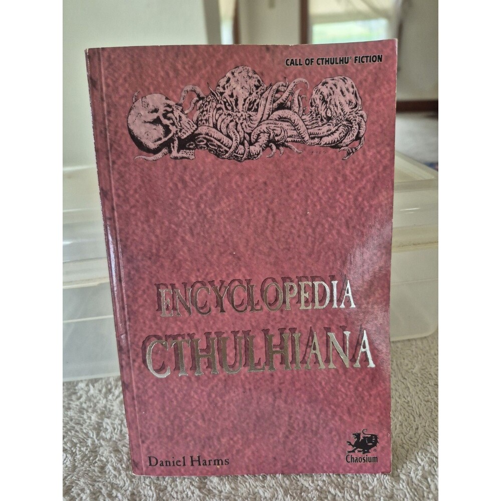 Encyclopedia Cthulhiana Daniel Harms 1994 FIRST EDITION Chaosium 6007 Cthulhu